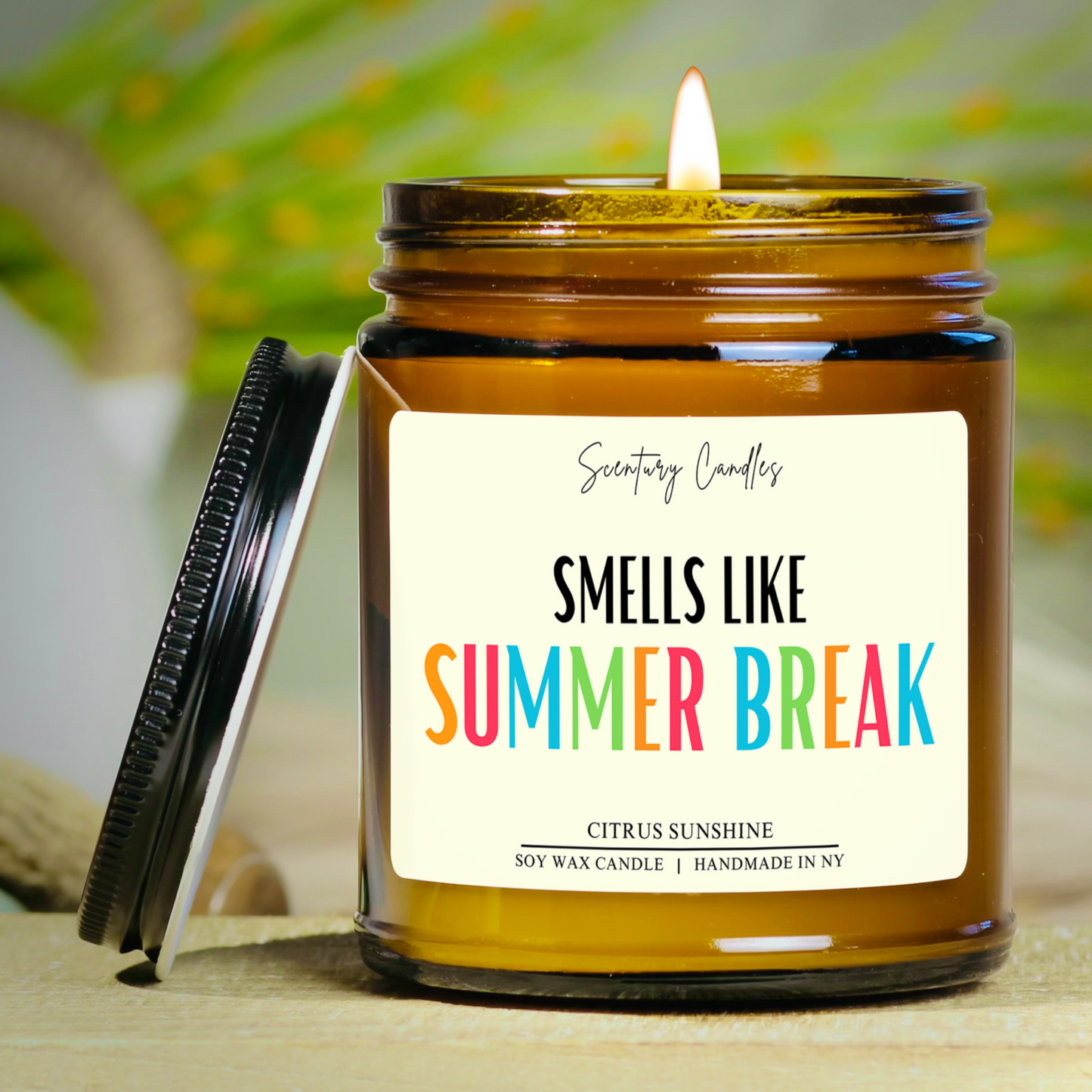 Smells Like Summer Break Candle | 30 Scents To Choose From | Soy Candles